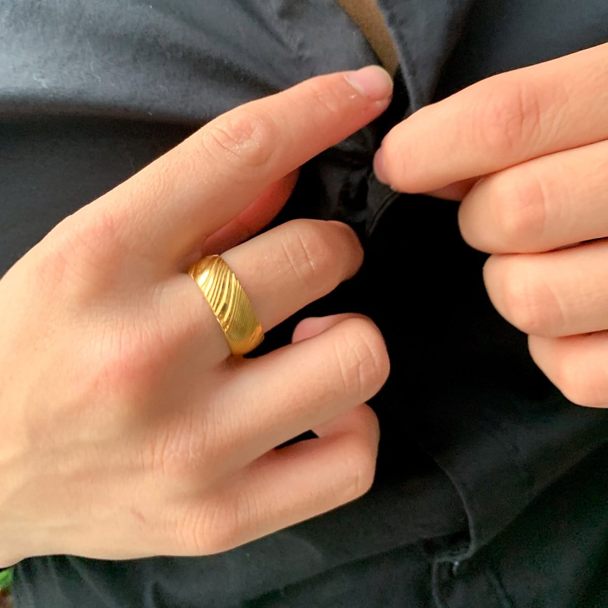Stephen Spinning Ring *Tungsten* Wedding Band Wedding Ring Men's Ring Thumb  Ring Antique Statement Engagement Gift | Loni Design Group $384.03 | 10k  Gold, 14k Gold , 18k gold , .925 Sterling Silver & Platinum